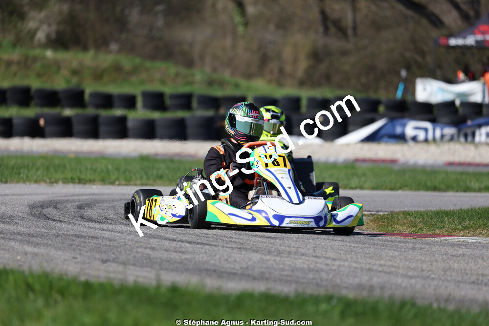 29 & 30/03/2025 : 2ème manche du Championnat du Sud au circuit d’Aigues-Vives (photos Stéphane Agnus) 2025 — karting