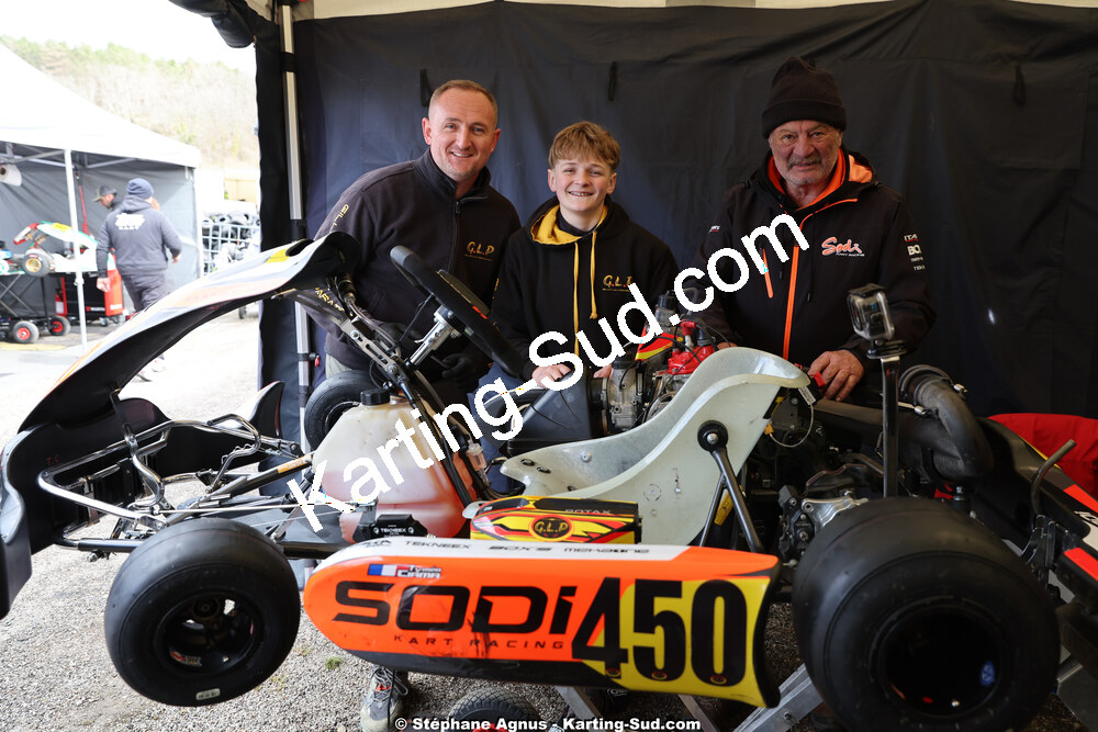 Christian LAY, Tyméo CIAMA — 29 & 30/03/2025 : 2ème manche du Championnat du Sud au circuit d’Aigues-Vives (photos Stéphane Agnus) 2025 — karting