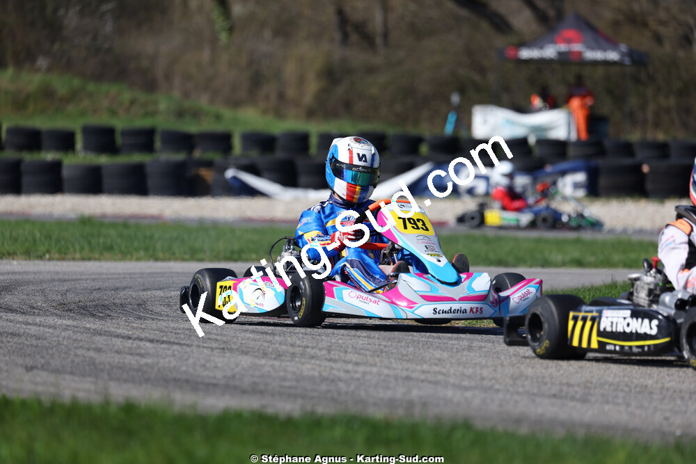 29 & 30/03/2025 : 2ème manche du Championnat du Sud au circuit d’Aigues-Vives (photos Stéphane Agnus) 2025 — karting