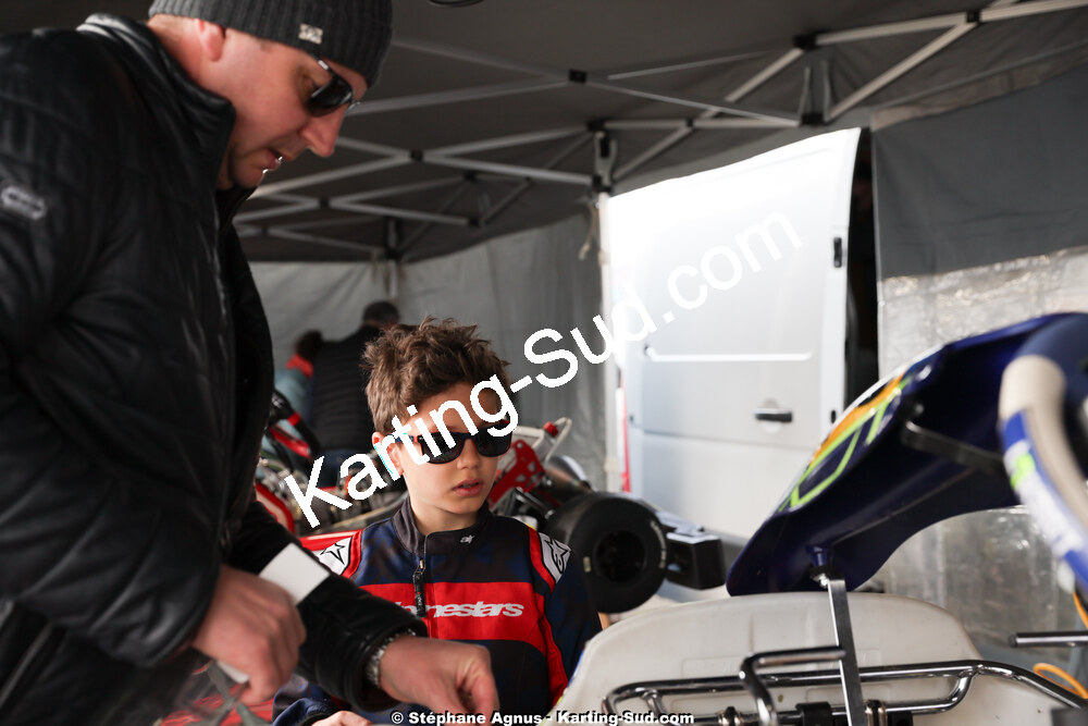 29 & 30/03/2025 : 2ème manche du Championnat du Sud au circuit d’Aigues-Vives (photos Stéphane Agnus) 2025 — karting