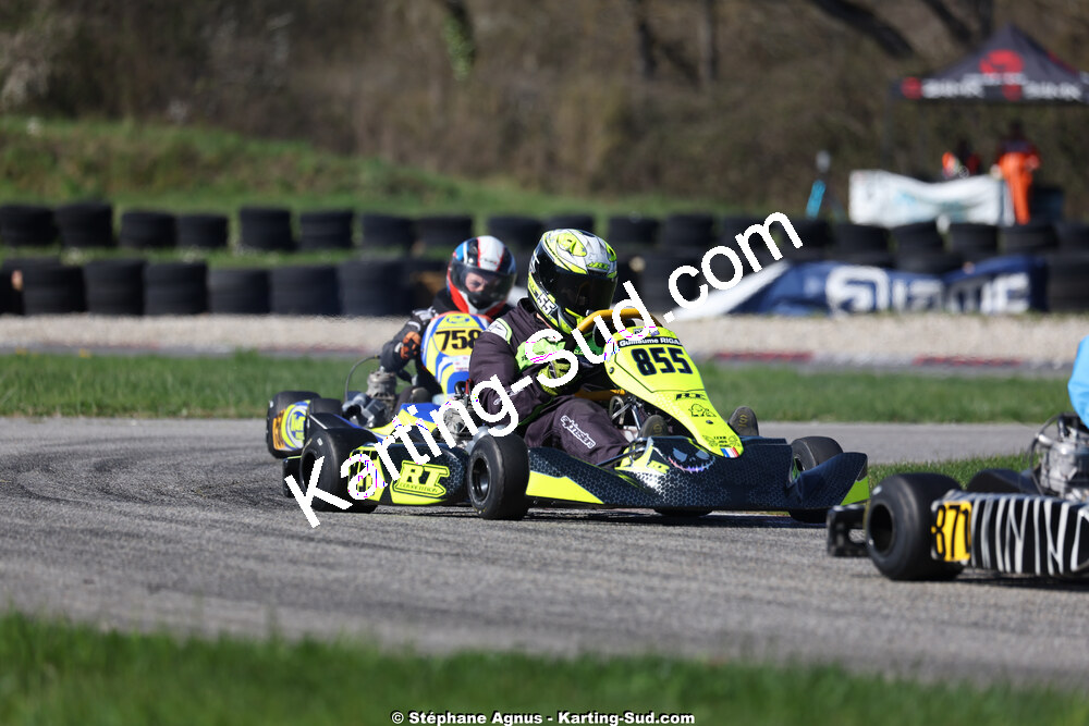 29 & 30/03/2025 : 2ème manche du Championnat du Sud au circuit d’Aigues-Vives (photos Stéphane Agnus) 2025 — karting