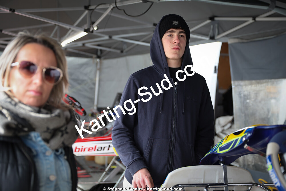 Quentin PAGES — 29 & 30/03/2025 : 2ème manche du Championnat du Sud au circuit d’Aigues-Vives (photos Stéphane Agnus) 2025 — karting