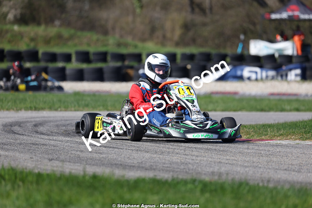 29 & 30/03/2025 : 2ème manche du Championnat du Sud au circuit d’Aigues-Vives (photos Stéphane Agnus) 2025 — karting