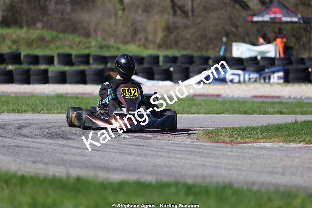 29 & 30/03/2025 : 2ème manche du Championnat du Sud au circuit d’Aigues-Vives (photos Stéphane Agnus) 2025 — karting