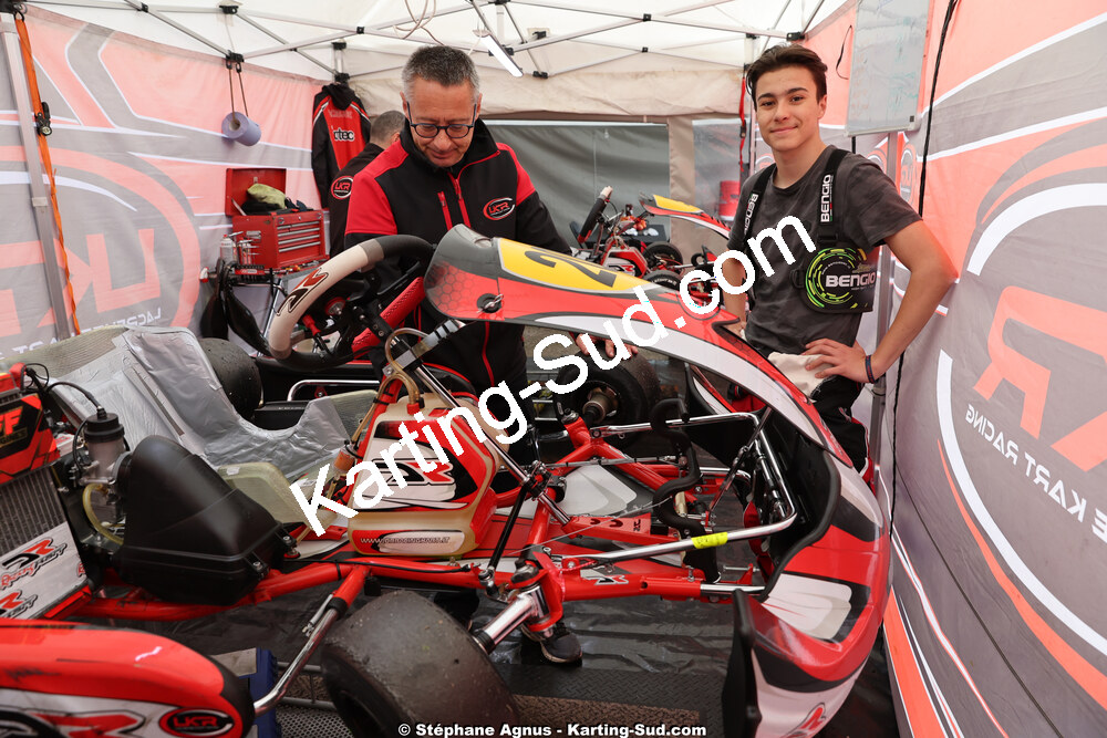 Bruno REBBERT — 29 & 30/03/2025 : 2ème manche du Championnat du Sud au circuit d’Aigues-Vives (photos Stéphane Agnus) 2025 — karting