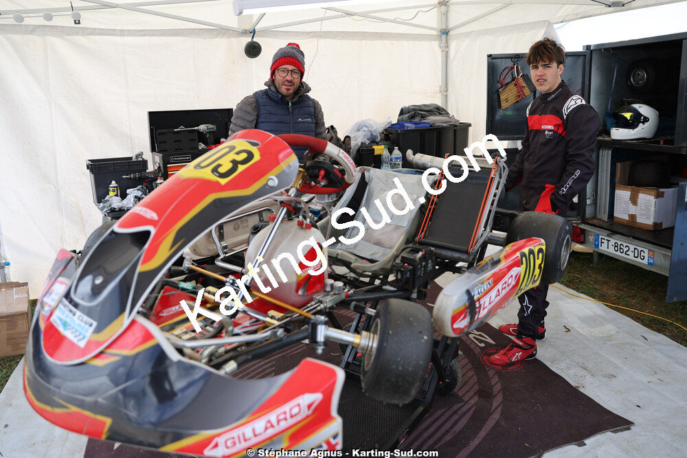 29 & 30/03/2025 : 2ème manche du Championnat du Sud au circuit d’Aigues-Vives (photos Stéphane Agnus) 2025 — karting