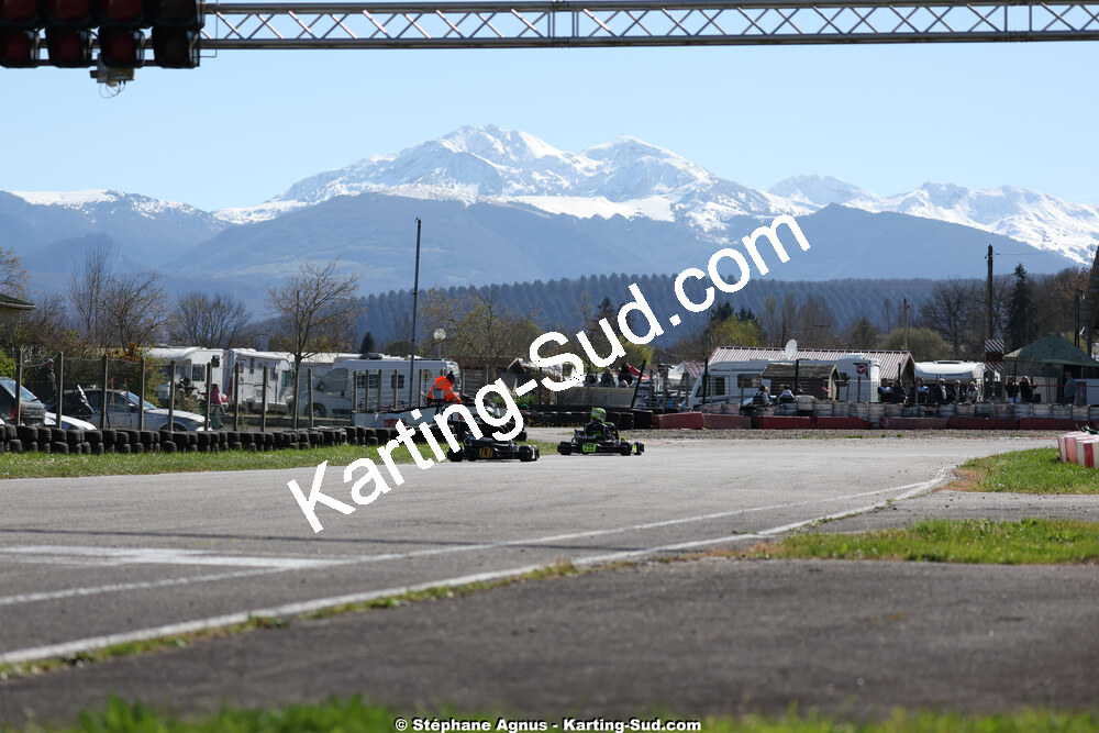 29 & 30/03/2025 : 2ème manche du Championnat du Sud au circuit d’Aigues-Vives (photos Stéphane Agnus) 2025 — karting