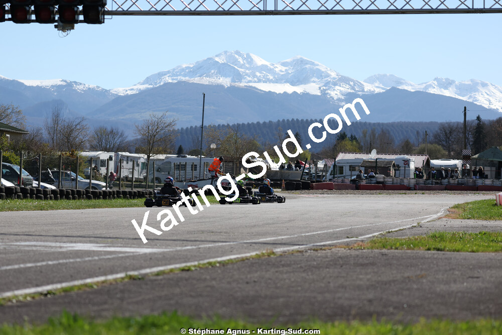 29 & 30/03/2025 : 2ème manche du Championnat du Sud au circuit d’Aigues-Vives (photos Stéphane Agnus) 2025 — karting