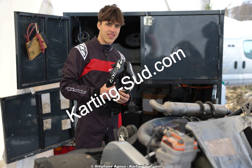 29 & 30/03/2025 : 2ème manche du Championnat du Sud au circuit d’Aigues-Vives (photos Stéphane Agnus) 2025 — karting