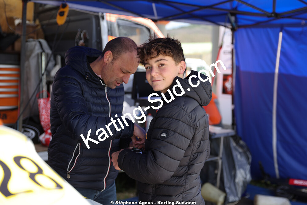 29 & 30/03/2025 : 2ème manche du Championnat du Sud au circuit d’Aigues-Vives (photos Stéphane Agnus) 2025 — karting