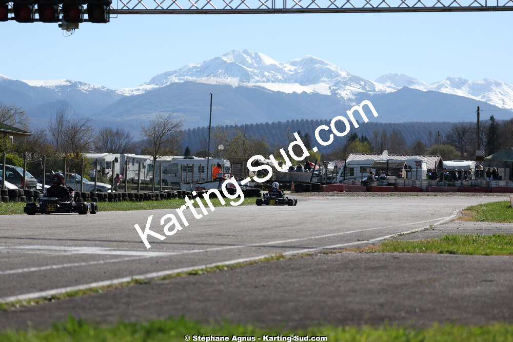 29 & 30/03/2025 : 2ème manche du Championnat du Sud au circuit d’Aigues-Vives (photos Stéphane Agnus) 2025 — karting