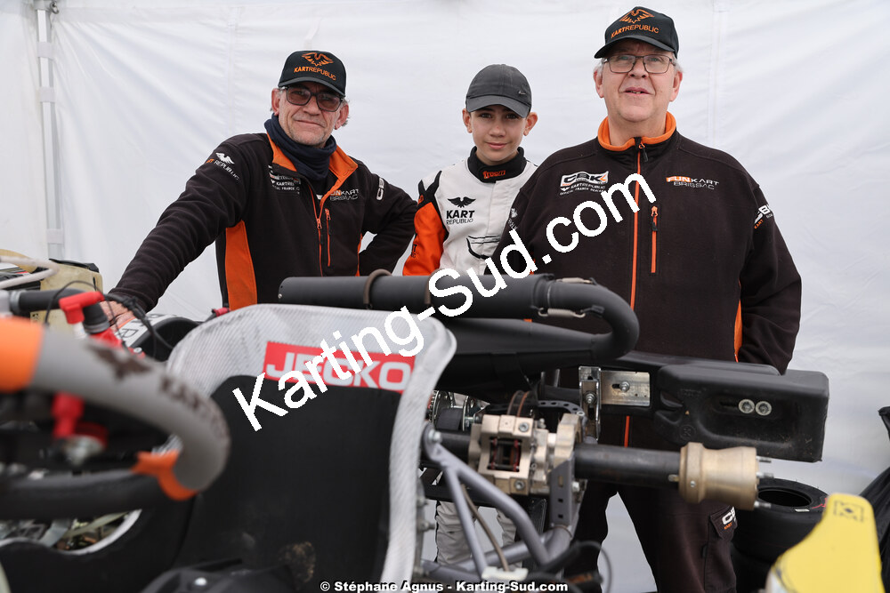Alexandre MIOT — 29 & 30/03/2025 : 2ème manche du Championnat du Sud au circuit d’Aigues-Vives (photos Stéphane Agnus) 2025 — karting