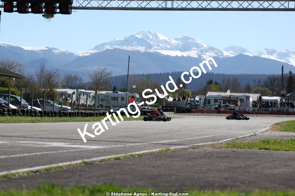 29 & 30/03/2025 : 2ème manche du Championnat du Sud au circuit d’Aigues-Vives (photos Stéphane Agnus) 2025 — karting