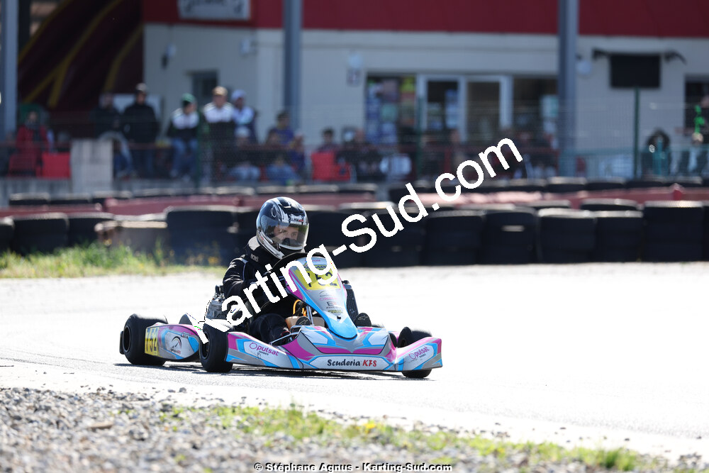 29 & 30/03/2025 : 2ème manche du Championnat du Sud au circuit d’Aigues-Vives (photos Stéphane Agnus) 2025 — karting