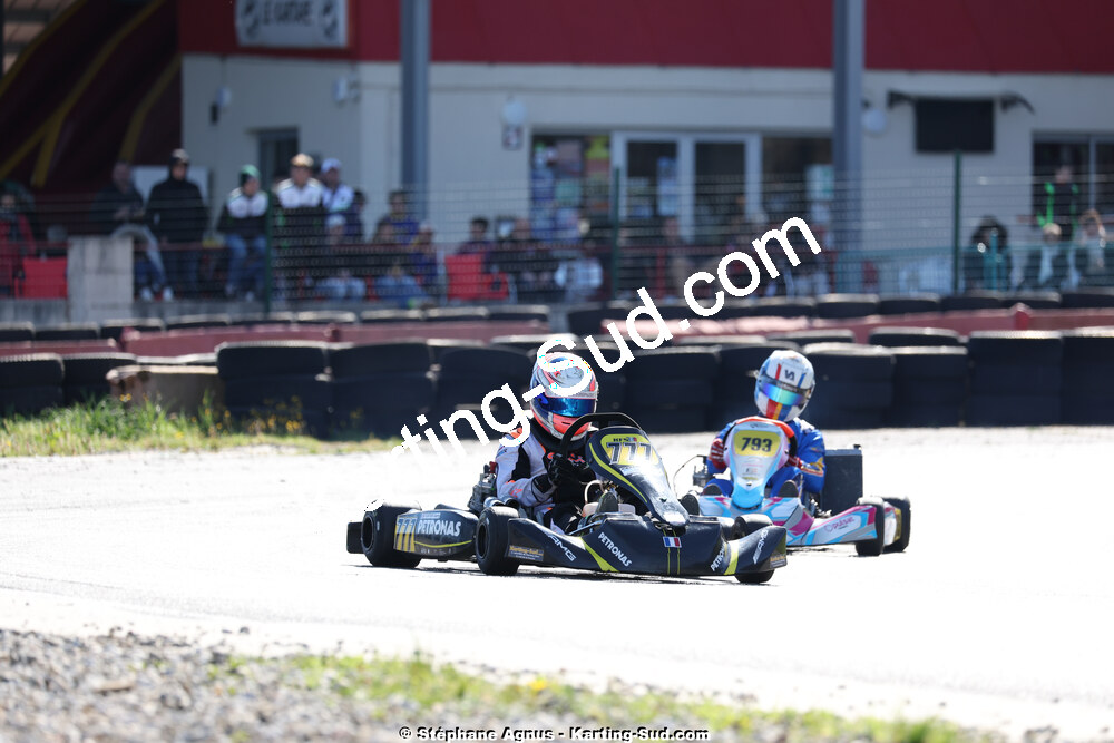 29 & 30/03/2025 : 2ème manche du Championnat du Sud au circuit d’Aigues-Vives (photos Stéphane Agnus) 2025 — karting