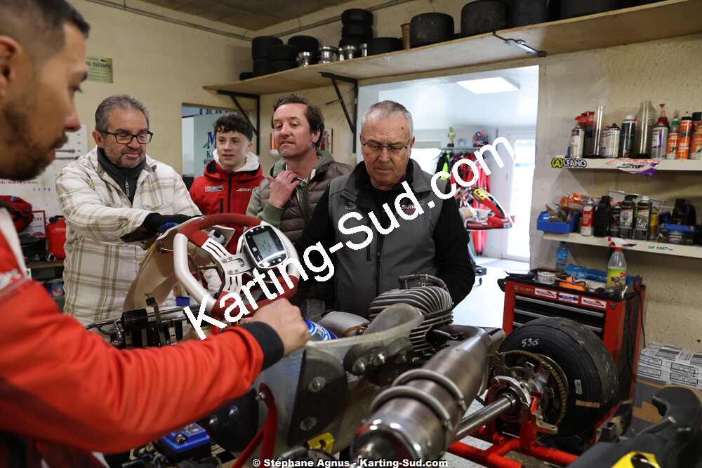 Bernard MARTY — 29 & 30/03/2025 : 2ème manche du Championnat du Sud au circuit d’Aigues-Vives (photos Stéphane Agnus) 2025 — karting