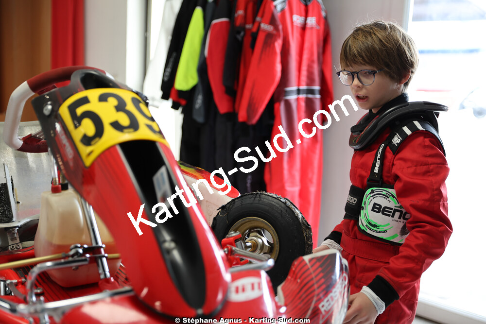 29 & 30/03/2025 : 2ème manche du Championnat du Sud au circuit d’Aigues-Vives (photos Stéphane Agnus) 2025 — karting
