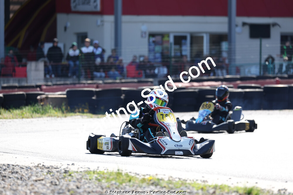 29 & 30/03/2025 : 2ème manche du Championnat du Sud au circuit d’Aigues-Vives (photos Stéphane Agnus) 2025 — karting