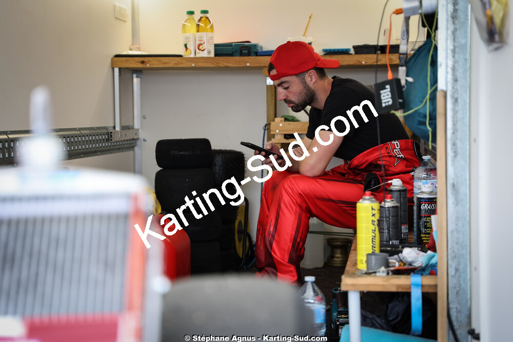 Tanguy MUNOZ — 29 & 30/03/2025 : 2ème manche du Championnat du Sud au circuit d’Aigues-Vives (photos Stéphane Agnus) 2025 — karting