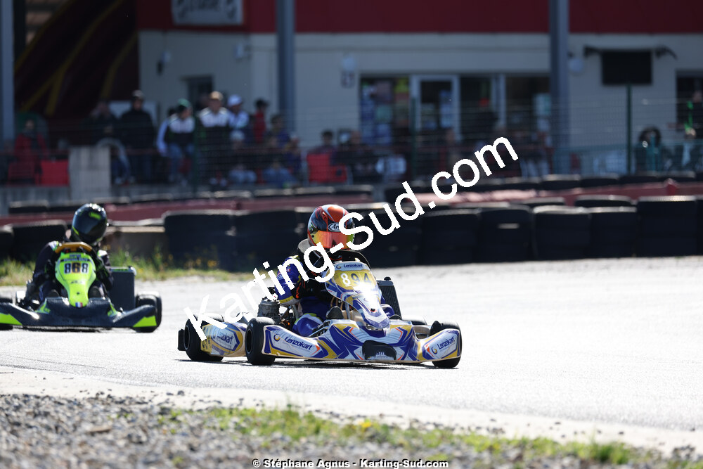 29 & 30/03/2025 : 2ème manche du Championnat du Sud au circuit d’Aigues-Vives (photos Stéphane Agnus) 2025 — karting