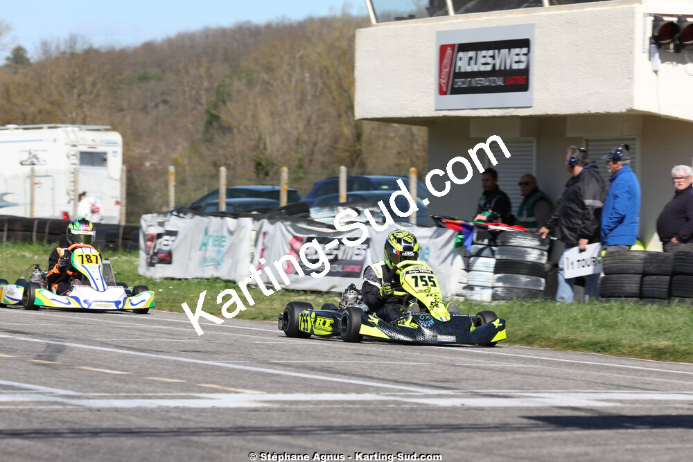 29 & 30/03/2025 : 2ème manche du Championnat du Sud au circuit d’Aigues-Vives (photos Stéphane Agnus) 2025 — karting