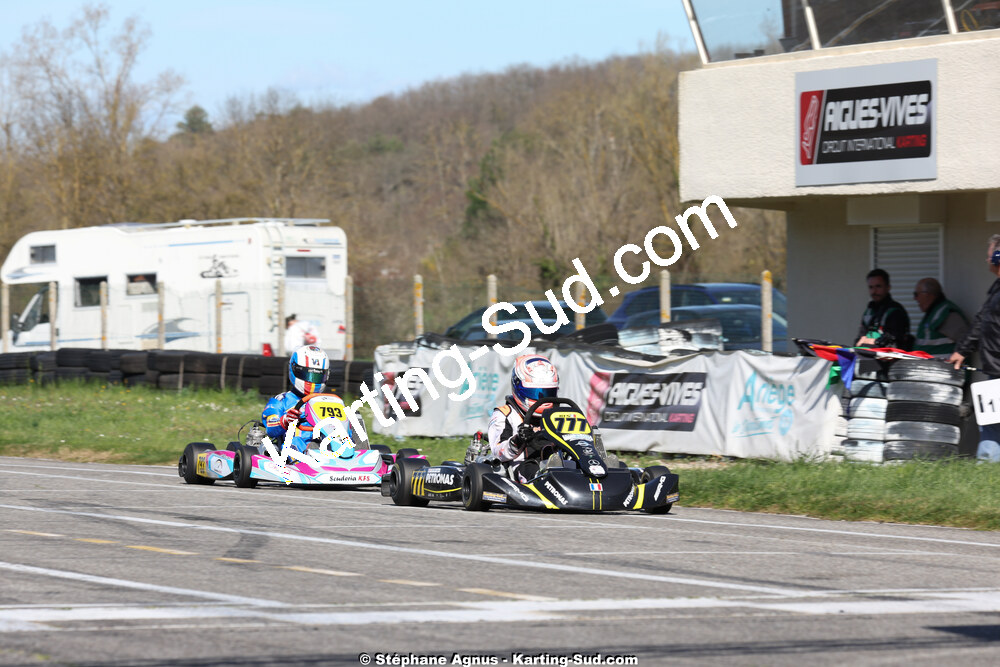 29 & 30/03/2025 : 2ème manche du Championnat du Sud au circuit d’Aigues-Vives (photos Stéphane Agnus) 2025 — karting