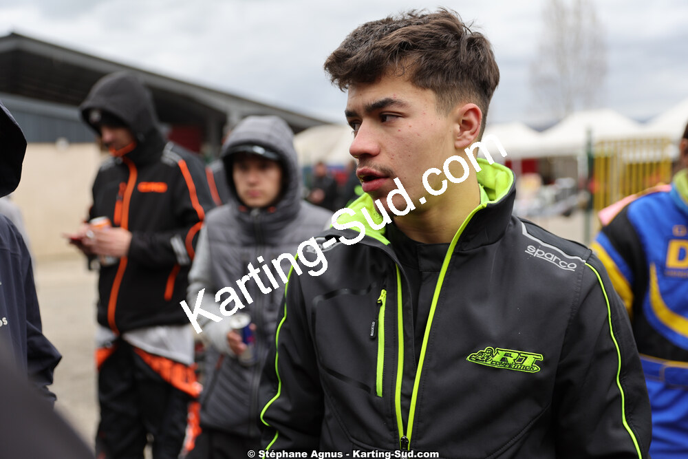 Colyn TETUA — 29 & 30/03/2025 : 2ème manche du Championnat du Sud au circuit d’Aigues-Vives (photos Stéphane Agnus) 2025 — karting