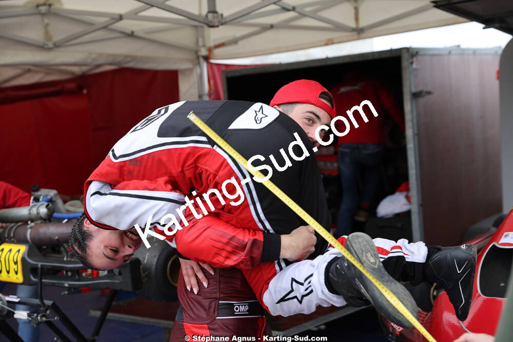 29 & 30/03/2025 : 2ème manche du Championnat du Sud au circuit d’Aigues-Vives (photos Stéphane Agnus) 2025 — karting