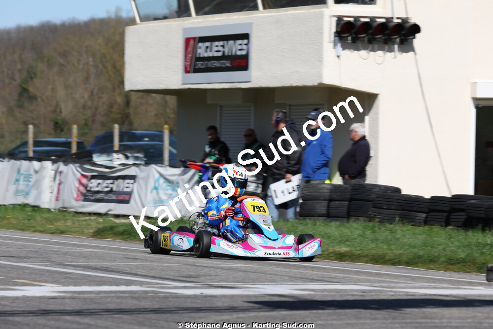 29 & 30/03/2025 : 2ème manche du Championnat du Sud au circuit d’Aigues-Vives (photos Stéphane Agnus) 2025 — karting