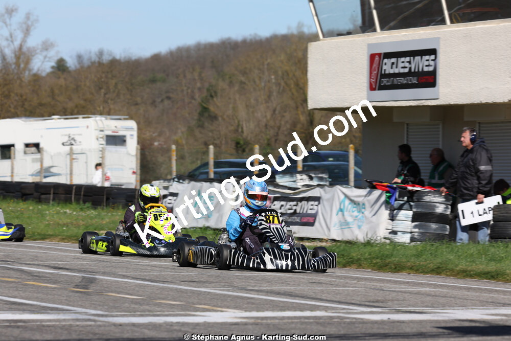 29 & 30/03/2025 : 2ème manche du Championnat du Sud au circuit d’Aigues-Vives (photos Stéphane Agnus) 2025 — karting