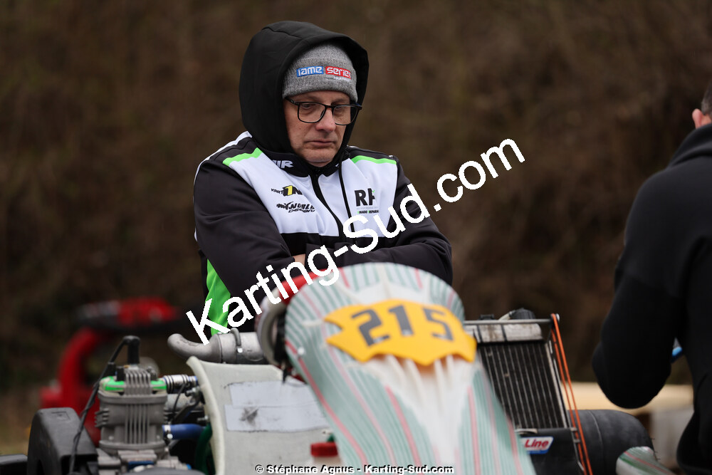 Patrick BRIVE — 29 & 30/03/2025 : 2ème manche du Championnat du Sud au circuit d’Aigues-Vives (photos Stéphane Agnus) 2025 — karting