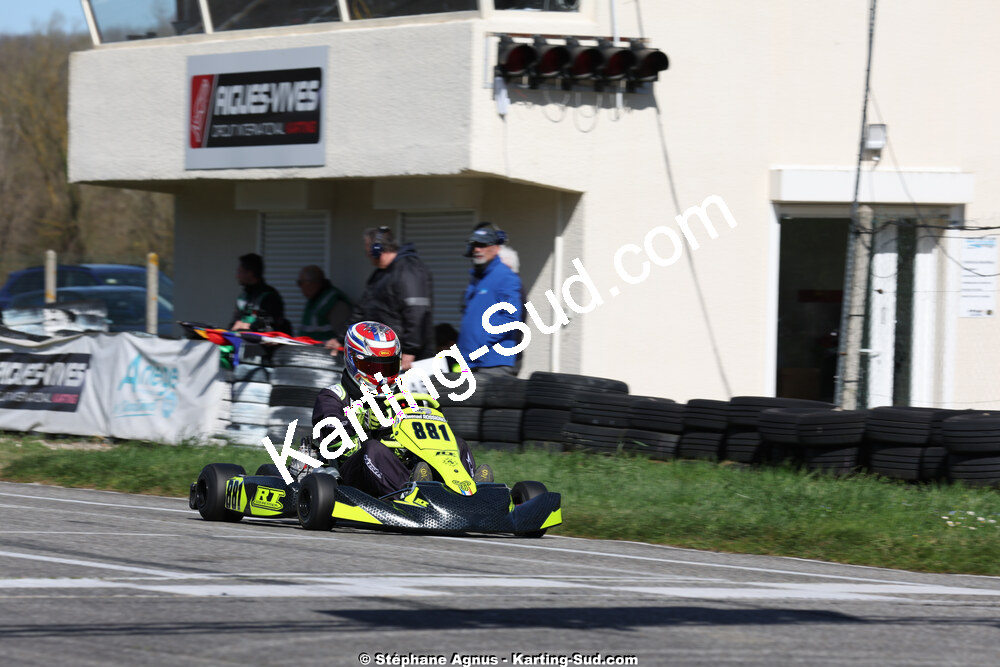 29 & 30/03/2025 : 2ème manche du Championnat du Sud au circuit d’Aigues-Vives (photos Stéphane Agnus) 2025 — karting