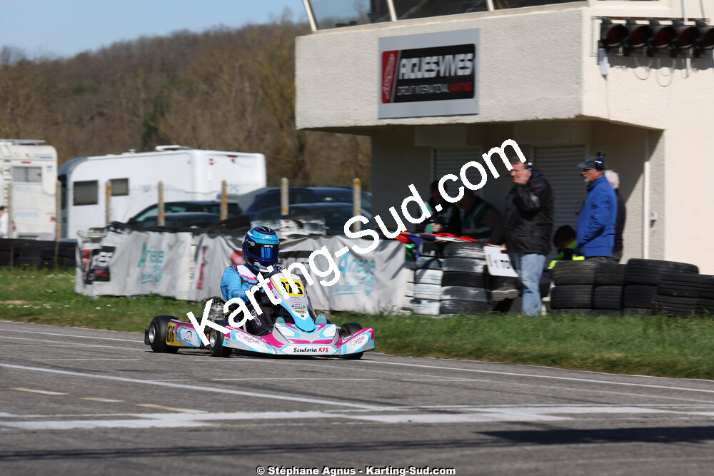 29 & 30/03/2025 : 2ème manche du Championnat du Sud au circuit d’Aigues-Vives (photos Stéphane Agnus) 2025 — karting