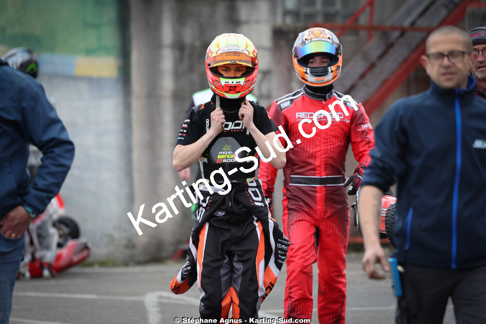 Jérémy BORT — 29 & 30/03/2025 : 2ème manche du Championnat du Sud au circuit d’Aigues-Vives (photos Stéphane Agnus) 2025 — karting