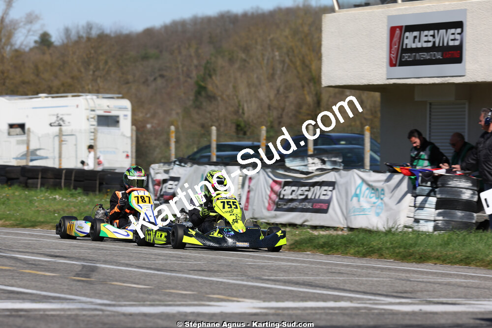 29 & 30/03/2025 : 2ème manche du Championnat du Sud au circuit d’Aigues-Vives (photos Stéphane Agnus) 2025 — karting