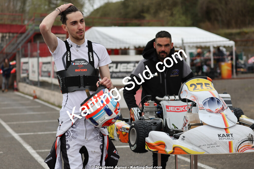 Adrien LOPEZ — 29 & 30/03/2025 : 2ème manche du Championnat du Sud au circuit d’Aigues-Vives (photos Stéphane Agnus) 2025 — karting