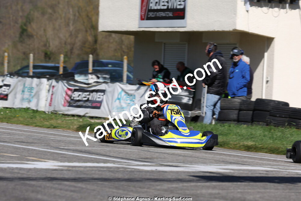 29 & 30/03/2025 : 2ème manche du Championnat du Sud au circuit d’Aigues-Vives (photos Stéphane Agnus) 2025 — karting