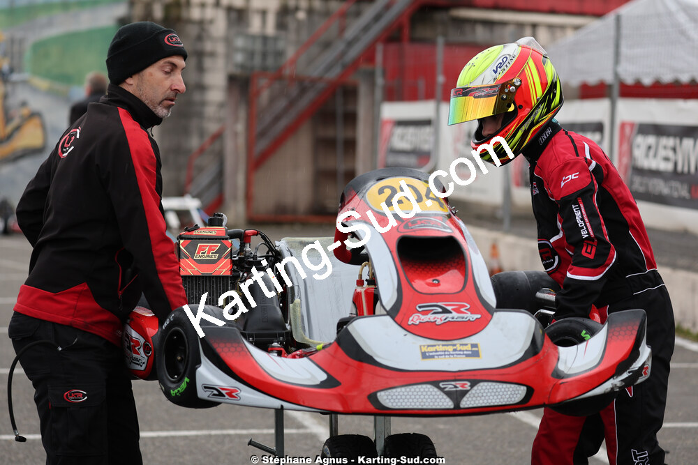 Bruno LACREUZE — 29 & 30/03/2025 : 2ème manche du Championnat du Sud au circuit d’Aigues-Vives (photos Stéphane Agnus) 2025 — karting