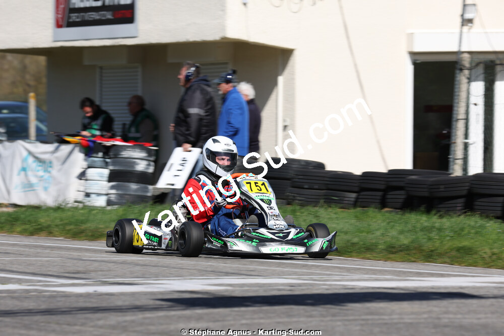 29 & 30/03/2025 : 2ème manche du Championnat du Sud au circuit d’Aigues-Vives (photos Stéphane Agnus) 2025 — karting