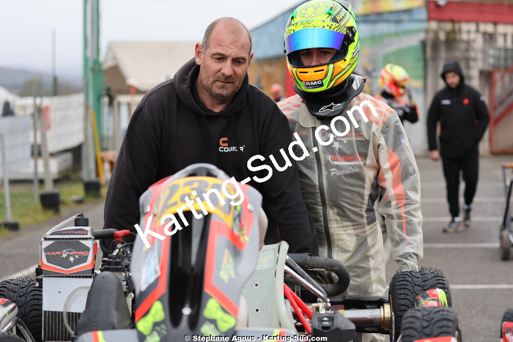 Gabriel HUGON, Hervé HUGON — 29 & 30/03/2025 : 2ème manche du Championnat du Sud au circuit d’Aigues-Vives (photos Stéphane Agnus) 2025 — karting