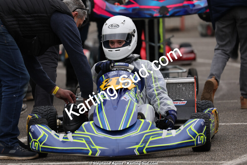 29 & 30/03/2025 : 2ème manche du Championnat du Sud au circuit d’Aigues-Vives (photos Stéphane Agnus) 2025 — karting