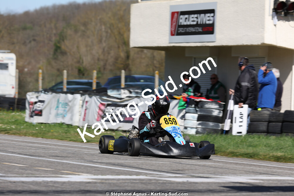 29 & 30/03/2025 : 2ème manche du Championnat du Sud au circuit d’Aigues-Vives (photos Stéphane Agnus) 2025 — karting