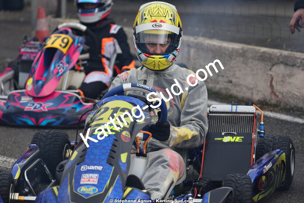 Jules LAGARRIGUE — 29 & 30/03/2025 : 2ème manche du Championnat du Sud au circuit d’Aigues-Vives (photos Stéphane Agnus) 2025 — karting