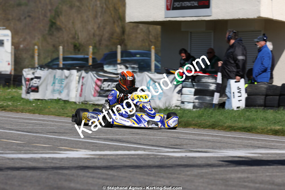 29 & 30/03/2025 : 2ème manche du Championnat du Sud au circuit d’Aigues-Vives (photos Stéphane Agnus) 2025 — karting