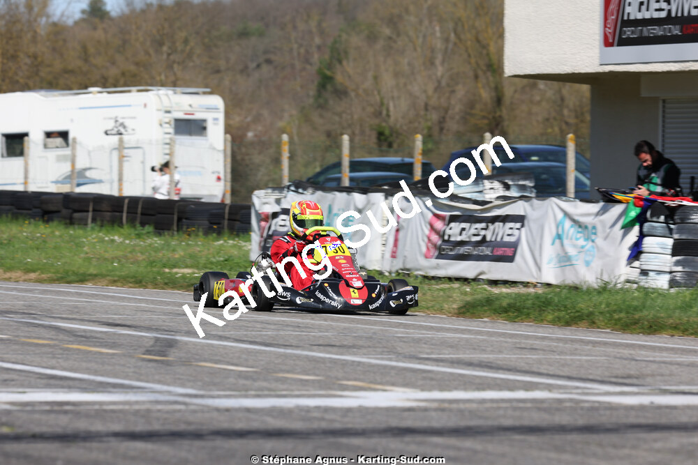 29 & 30/03/2025 : 2ème manche du Championnat du Sud au circuit d’Aigues-Vives (photos Stéphane Agnus) 2025 — karting
