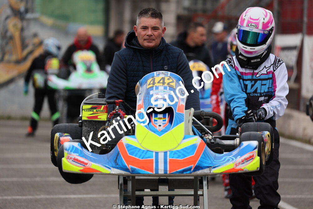 29 & 30/03/2025 : 2ème manche du Championnat du Sud au circuit d’Aigues-Vives (photos Stéphane Agnus) 2025 — karting