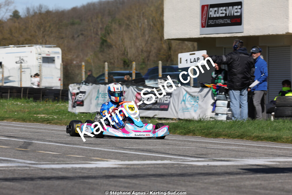 29 & 30/03/2025 : 2ème manche du Championnat du Sud au circuit d’Aigues-Vives (photos Stéphane Agnus) 2025 — karting