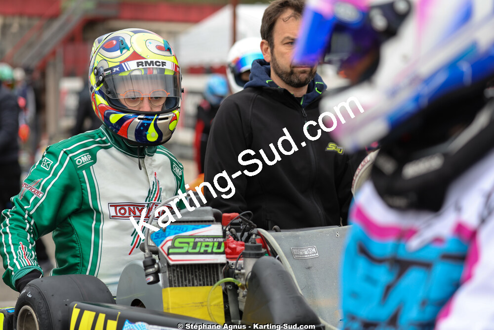Andy DIAZ — 29 & 30/03/2025 : 2ème manche du Championnat du Sud au circuit d’Aigues-Vives (photos Stéphane Agnus) 2025 — karting