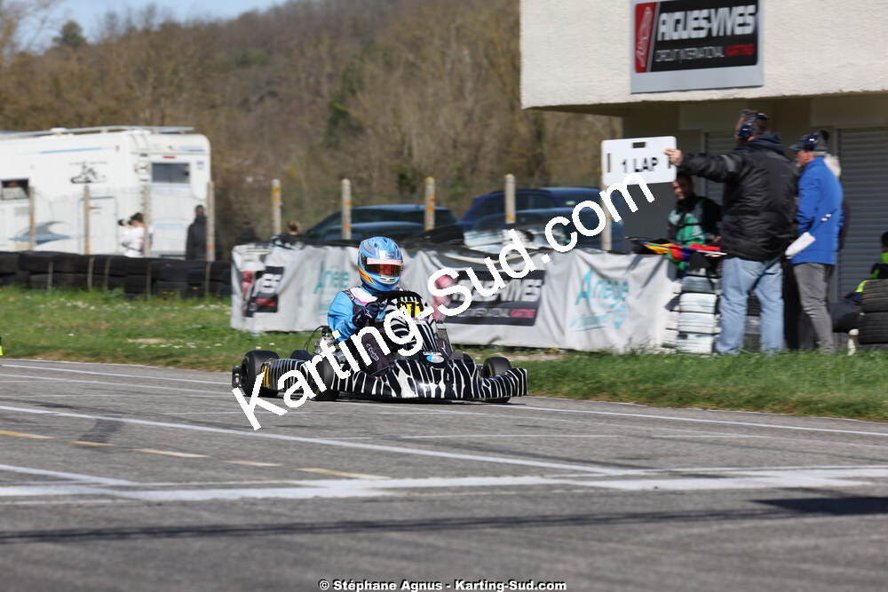 29 & 30/03/2025 : 2ème manche du Championnat du Sud au circuit d’Aigues-Vives (photos Stéphane Agnus) 2025 — karting
