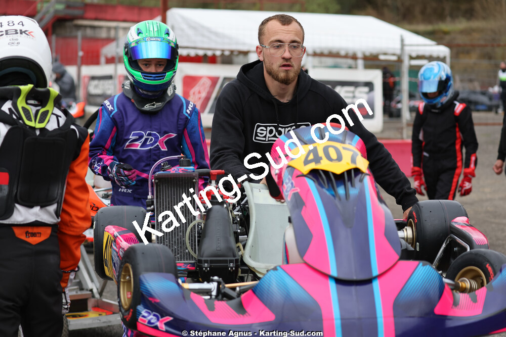 29 & 30/03/2025 : 2ème manche du Championnat du Sud au circuit d’Aigues-Vives (photos Stéphane Agnus) 2025 — karting